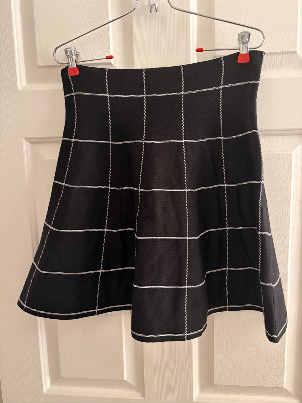 Black & White Circle Skirt Feminine Flair